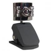 web cam com led